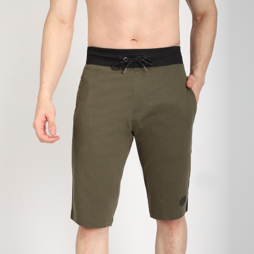 Olive Green Bermuda Shorts