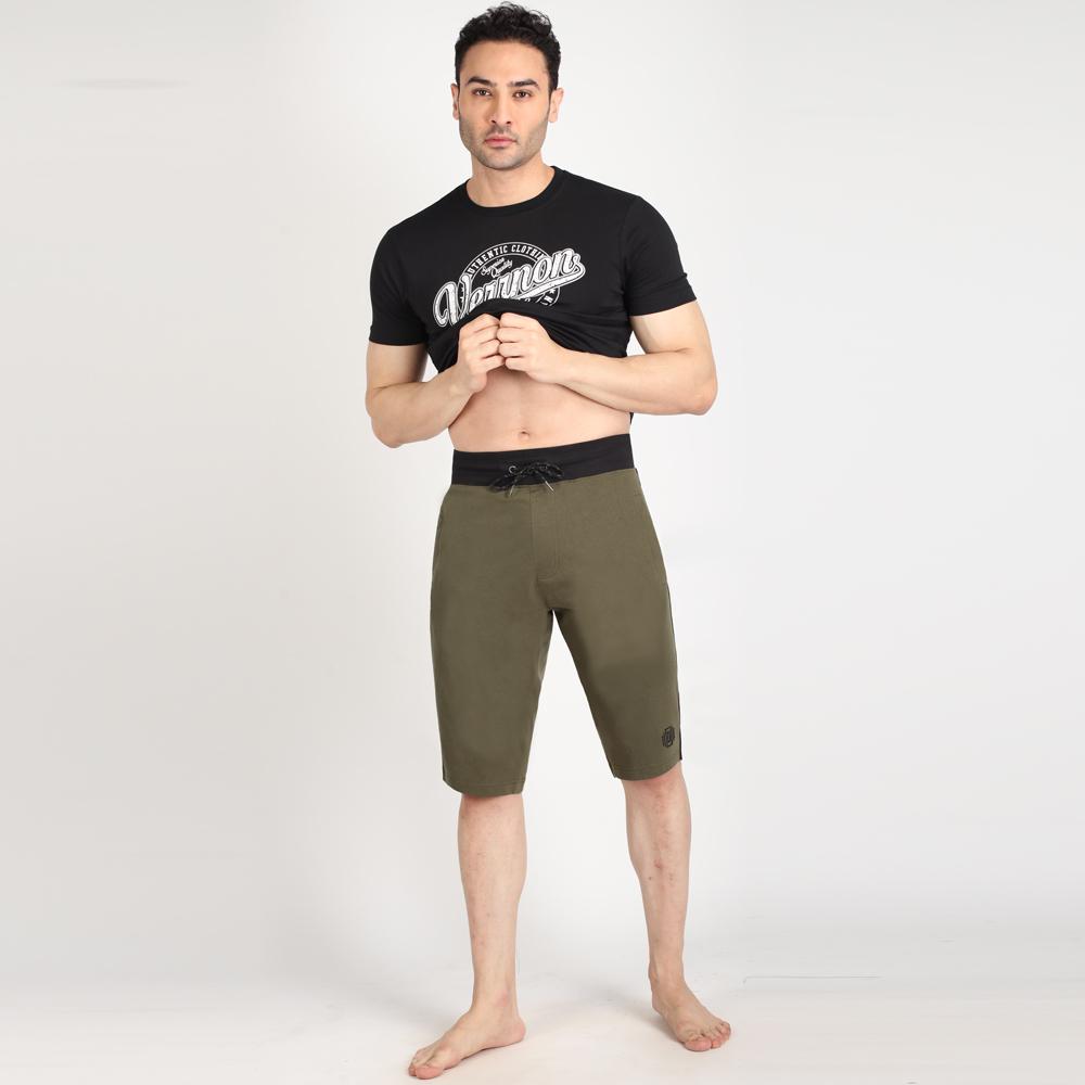 Olive Green Bermuda Shorts