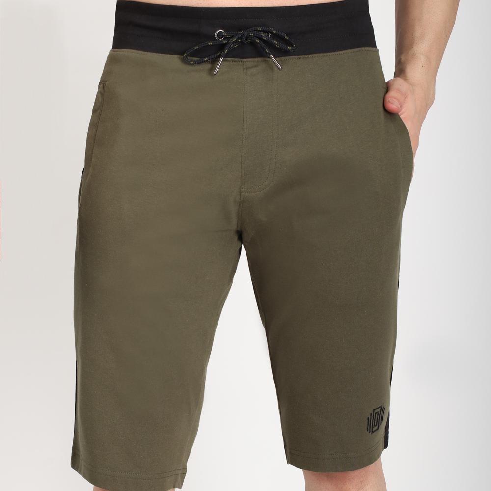 Olive Green Bermuda Shorts