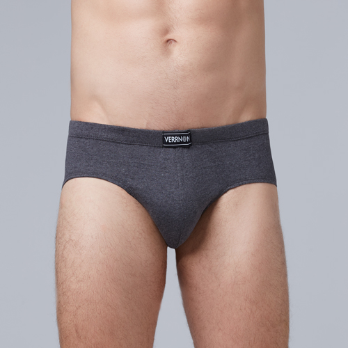 Premium printed brief with outer elastic waistband