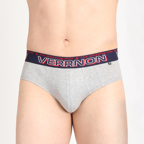 Wide Elastic Mid Rise Waistband Brief