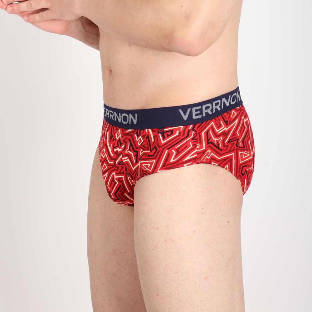Combed Cotton Abstract printed Brief