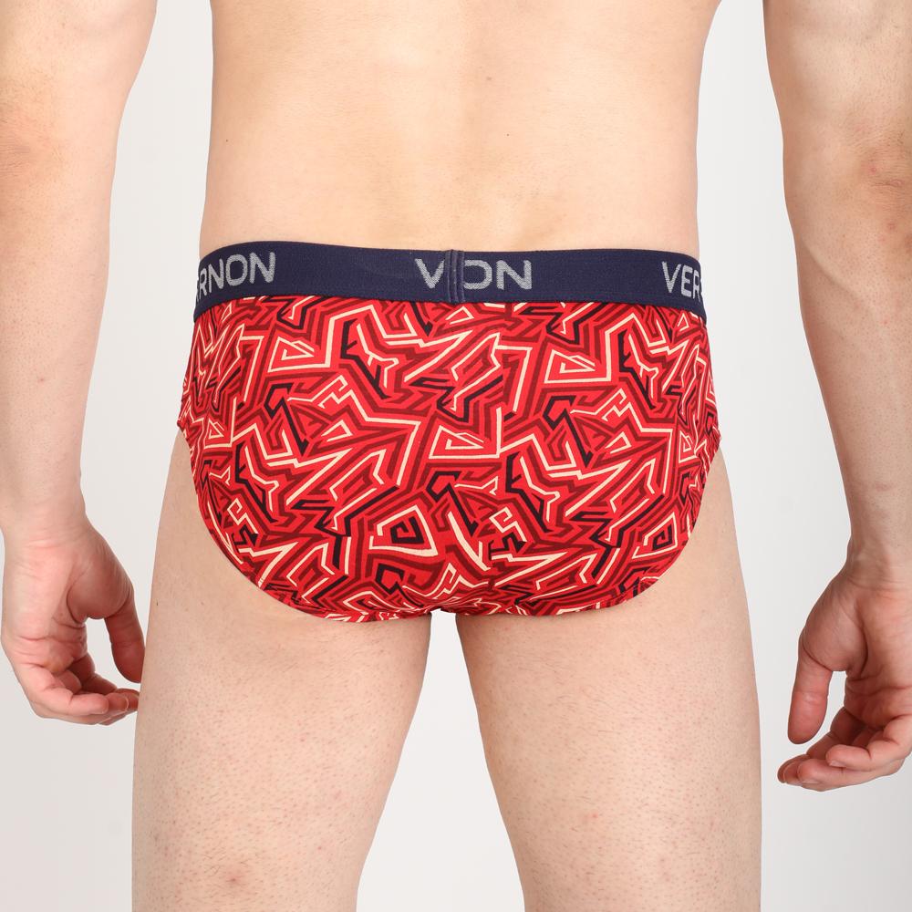Combed Cotton Abstract printed Brief