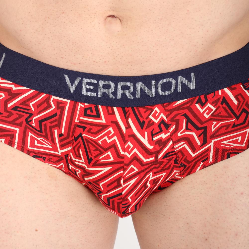 Combed Cotton Abstract printed Brief