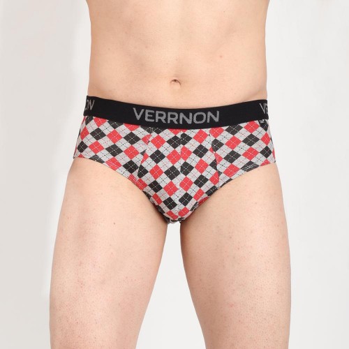 Combed Cotton Aztec Printed Brief