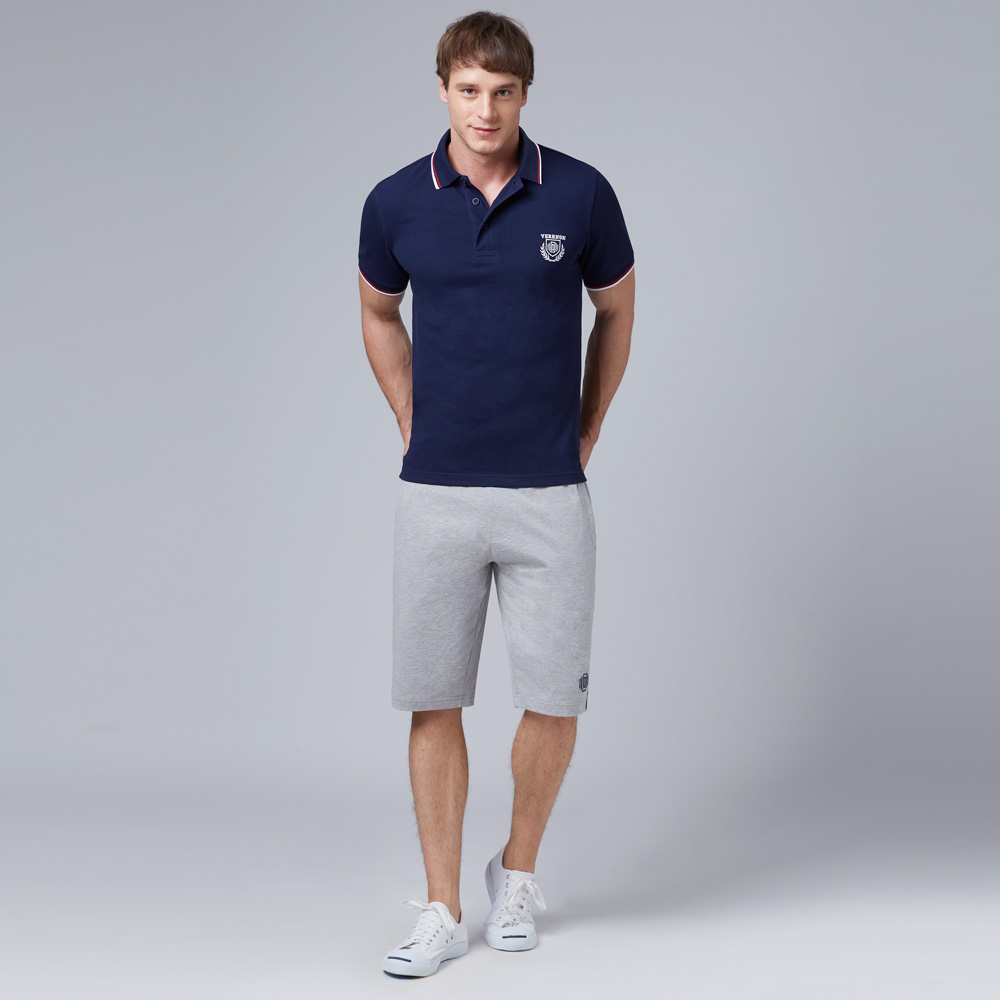 Navy Polo T-Shirt