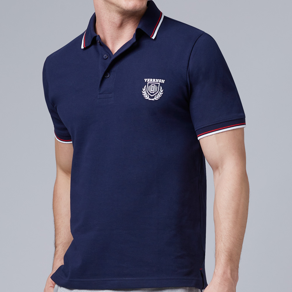 Navy Polo T-Shirt