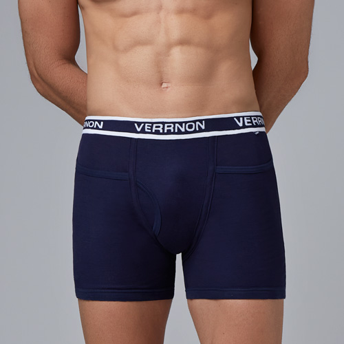 Front Dual Pockets Trunks