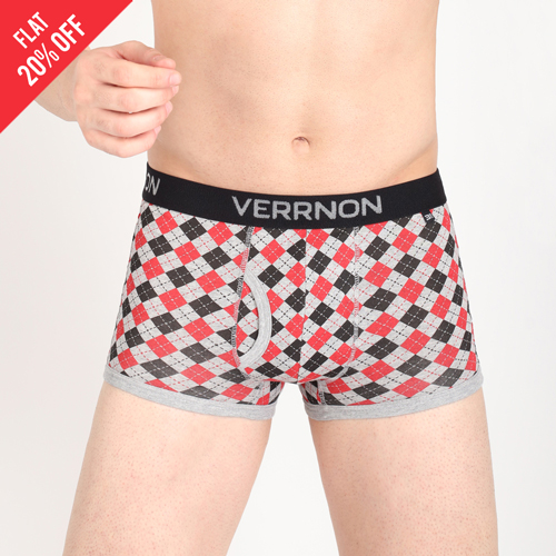 Combed Cotton Aztec Printed Trunks