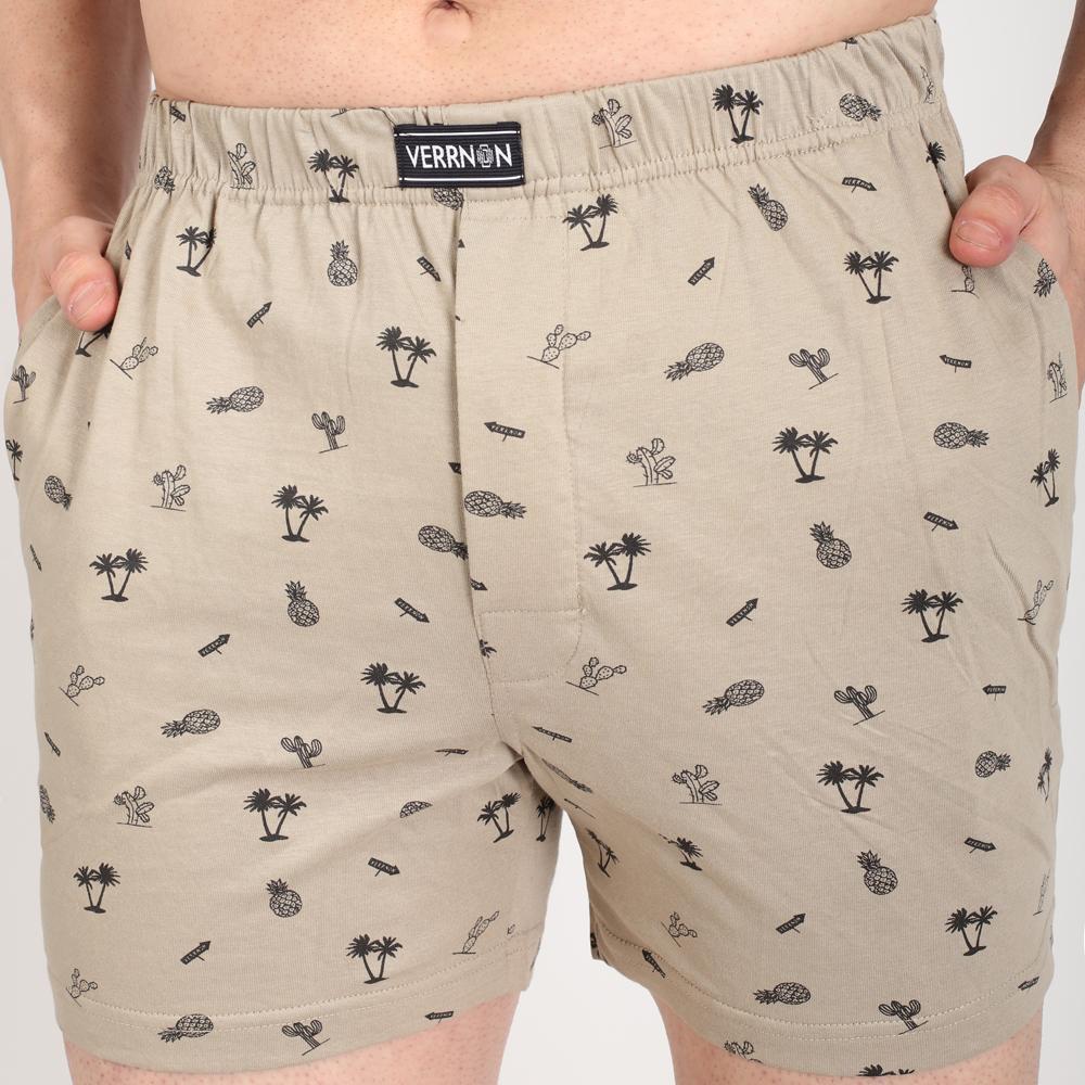 Desert Travel Printed Knit Boxer